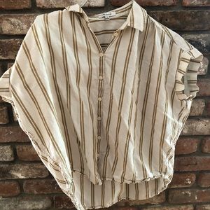 Madewell button up casual shirt.
